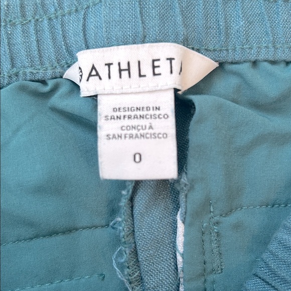 Athleta Retreat Linen High Rise Wide Leg Pants - Picture 6 of 6